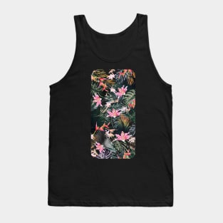 Tropical Floral Celestes Studio© Tank Top